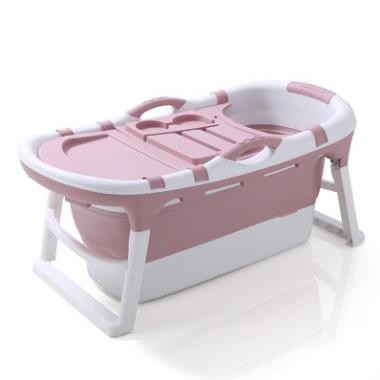 Bồn tắm gấp gọn dành cho người lớn FUHO chất liệu nhựa PP và Silicon, có thể làm bể bơi, bồn tắm cho trẻ em