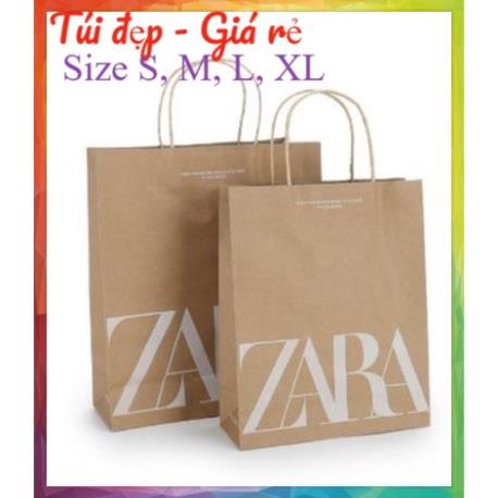 Túi đẹp giá tốt - túi giấy zara chính hãng size s-m-l-xl