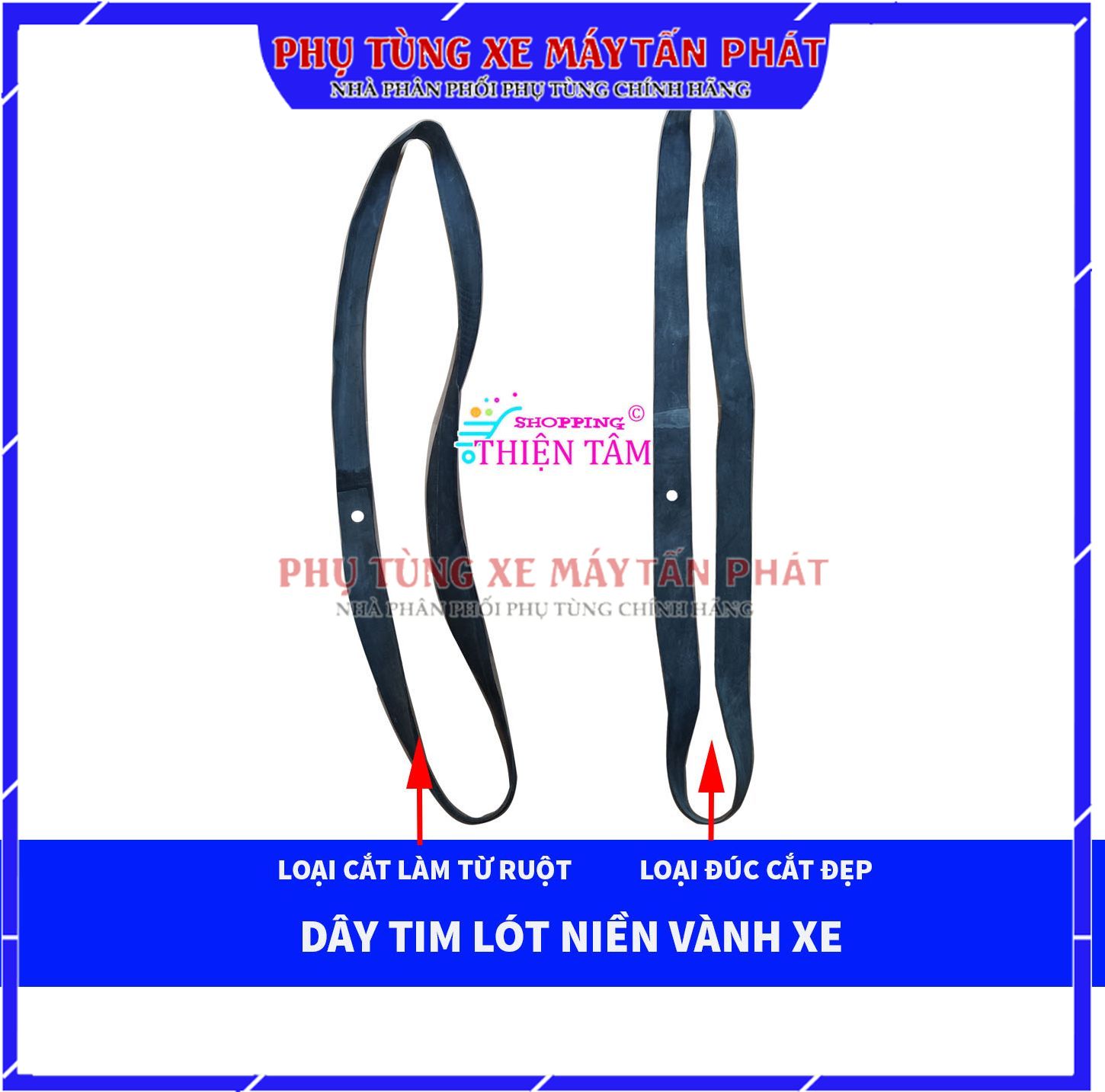 2 sợi dây tim vành niềng xe máy xe đạp