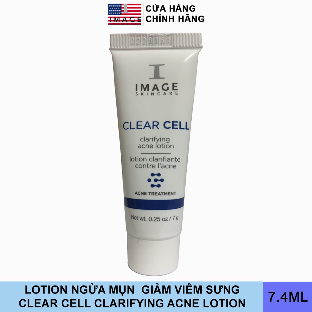 Lotion chấm mụn Image Skincare Clear Cell Medicated Acne Lotion 7.4ml.