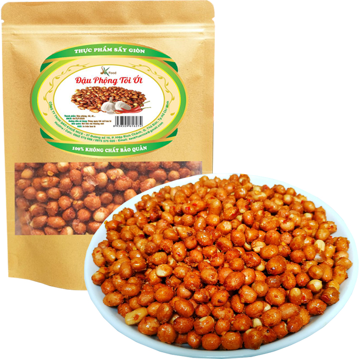 300g đậu phộng tỏi ớt sk food