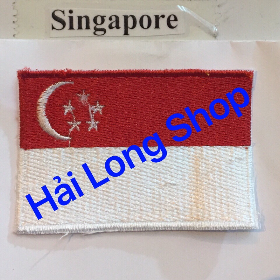 Cờ thêu các nước - Flags of the World - Embroidery Flags  ( size 5cmx7cm)