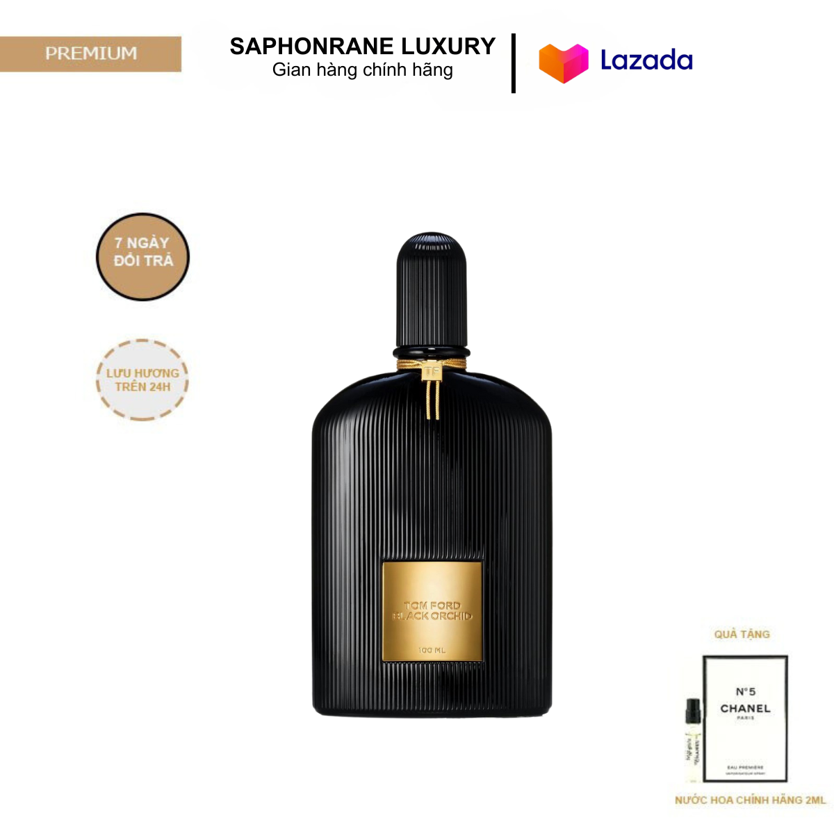 Nước hoa Tom Ford Black Orchid 100ml - Nước hoa nam lưu hương lâu - Nước hoa chính hãng