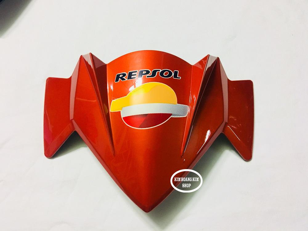 Mão sừng xe Winner, ốp đầu đèn xe Winner, chắn gió xe Winner 150 (màu Cam)