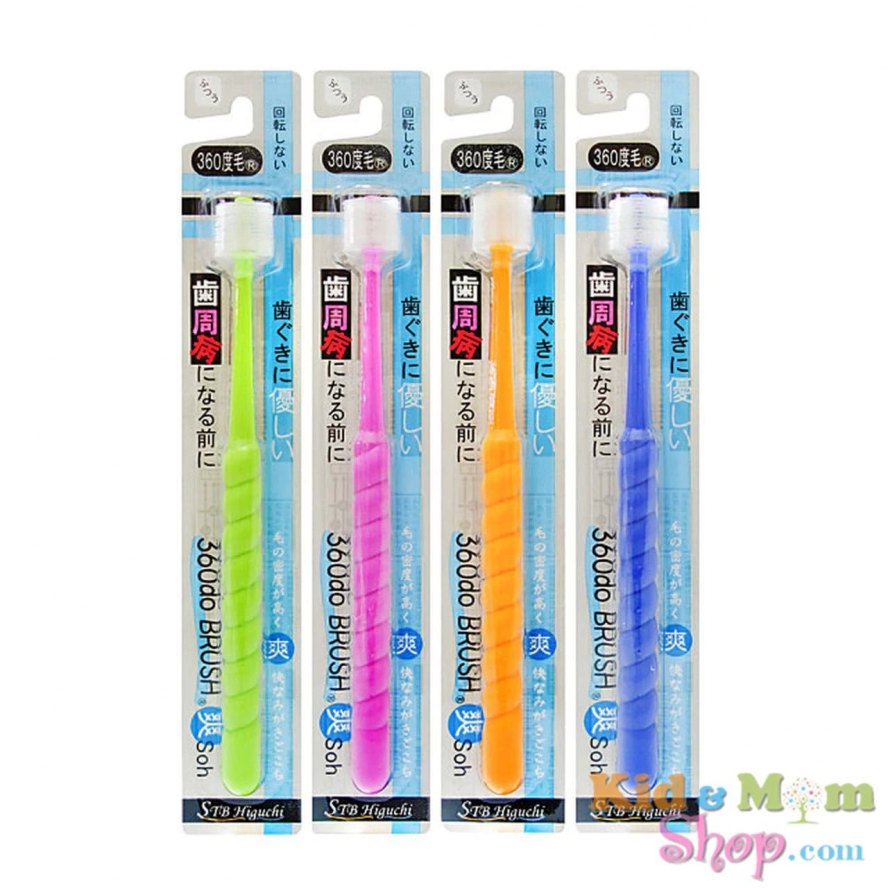 Bàn chải đánh răng 360 độ higuchi cho người lớn