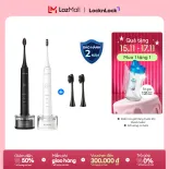 Bàn chải đánh răng điện Lock&Lock ENR346 - Sạc không dây - 4 chế độ làm sạch - tặng kèm hai đầu chải - Hàng chính hãng - Bảo hành 2 năm