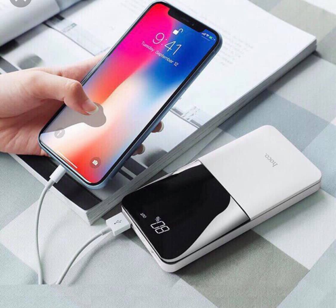 [HCM]Pin Dự Phòng 2 Cổng USB 2.0A 10000MAHJ42 Mà Hình LED Sạc Nhanh Tiện Lợi.