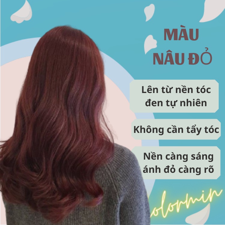 Thuốc nhuộm tóc màu nâu đỏ là sự lựa chọn hoàn hảo cho bạn có gu thẩm mỹ tinh tế và hiện đại. Màu nâu đỏ sẽ mang đến sự tươi mới và ngọt ngào cho mái tóc của bạn. Hãy xem hình ảnh để hiểu thêm về cách tạo ra một mái tóc tuyệt đẹp.