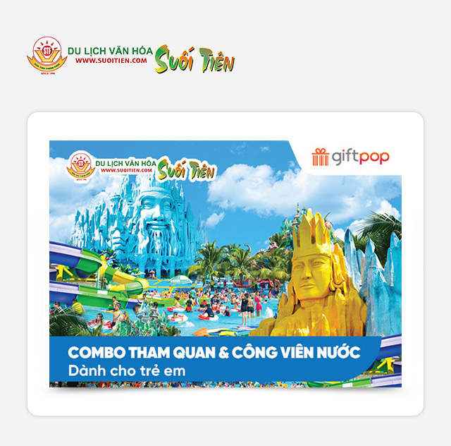 Suối Tiên - Combo Tham Quan và Công Viên Nước Dành Cho Người Lớn