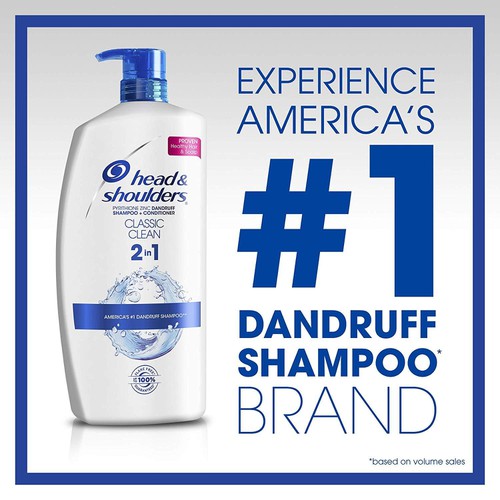 [HCM]Dầu Gội Và Xả Head Shoulders 2 in 1 Classic Clean 835ml - Mỹ