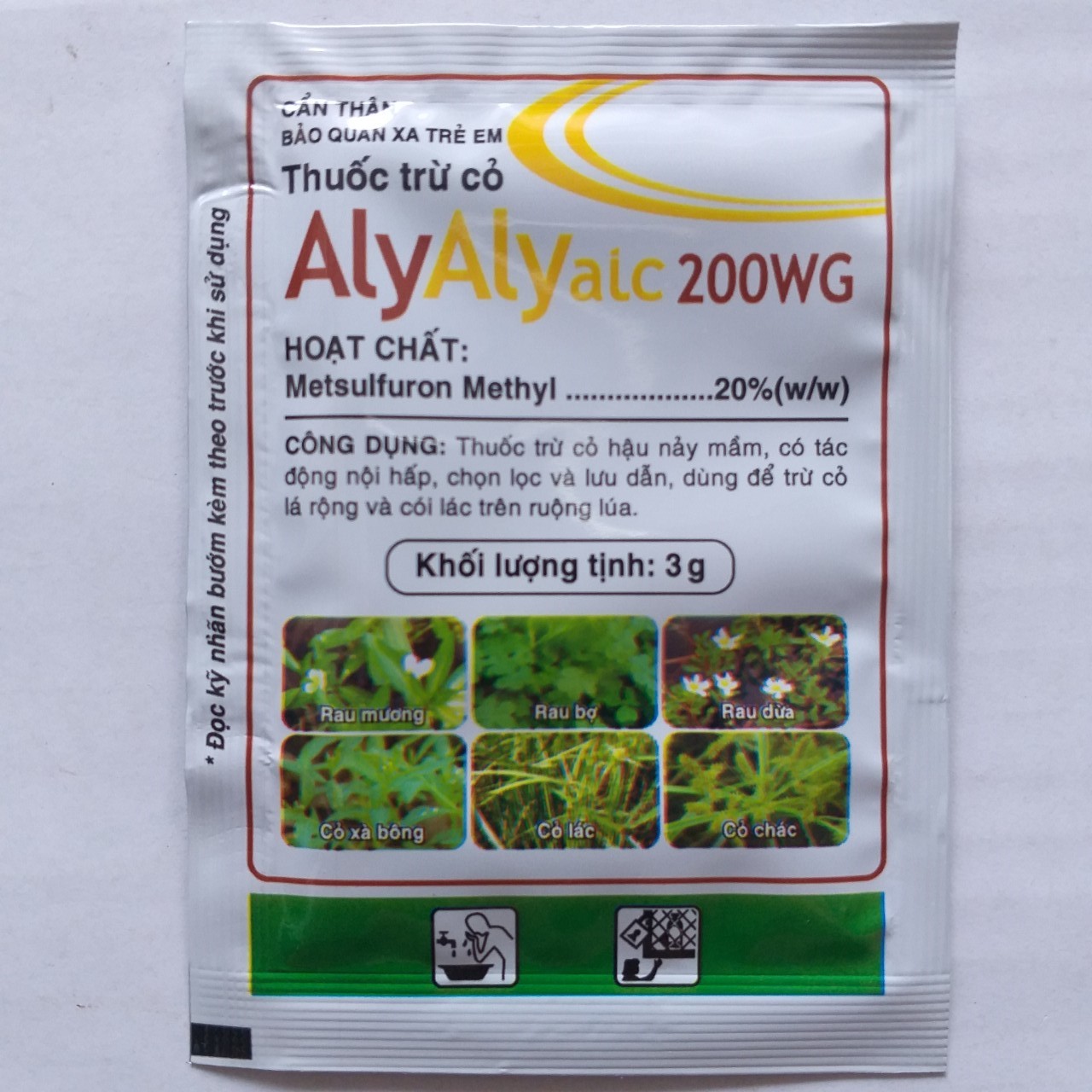 Thuốc trừ cỏ aly alyaic 200wg - hộp 10 gói