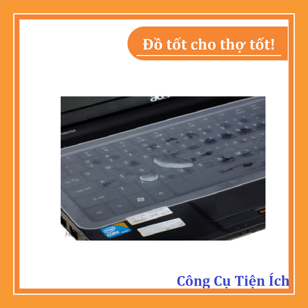 Miếng phủ bàn phím laptop b 15-17 inch. Miếng lót chống bụi chống nước dành cho máy tính xách tach