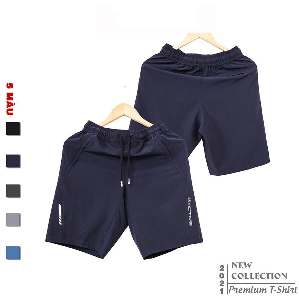 Quần Short Gió Nam (5 màu) Vải Mềm, Siêu Nhẹ, Dáng Thể Thao co giãn 4 chiều - QTT0032
