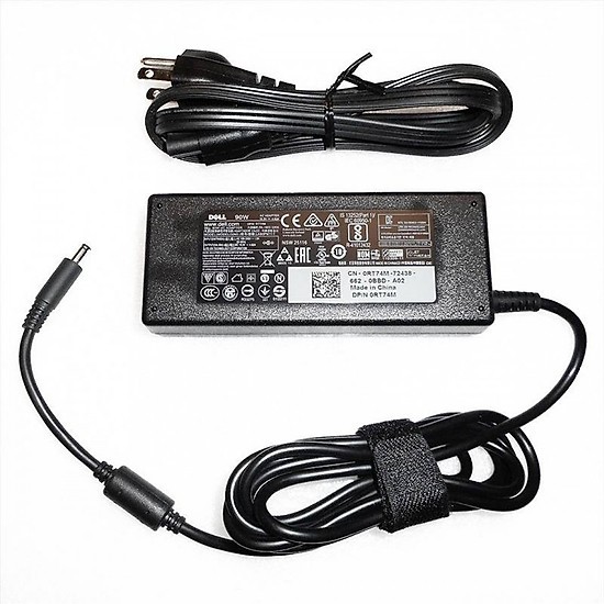 Sạc laptop dell 19.5v - 3.34a - 65w chân kim nhỏ