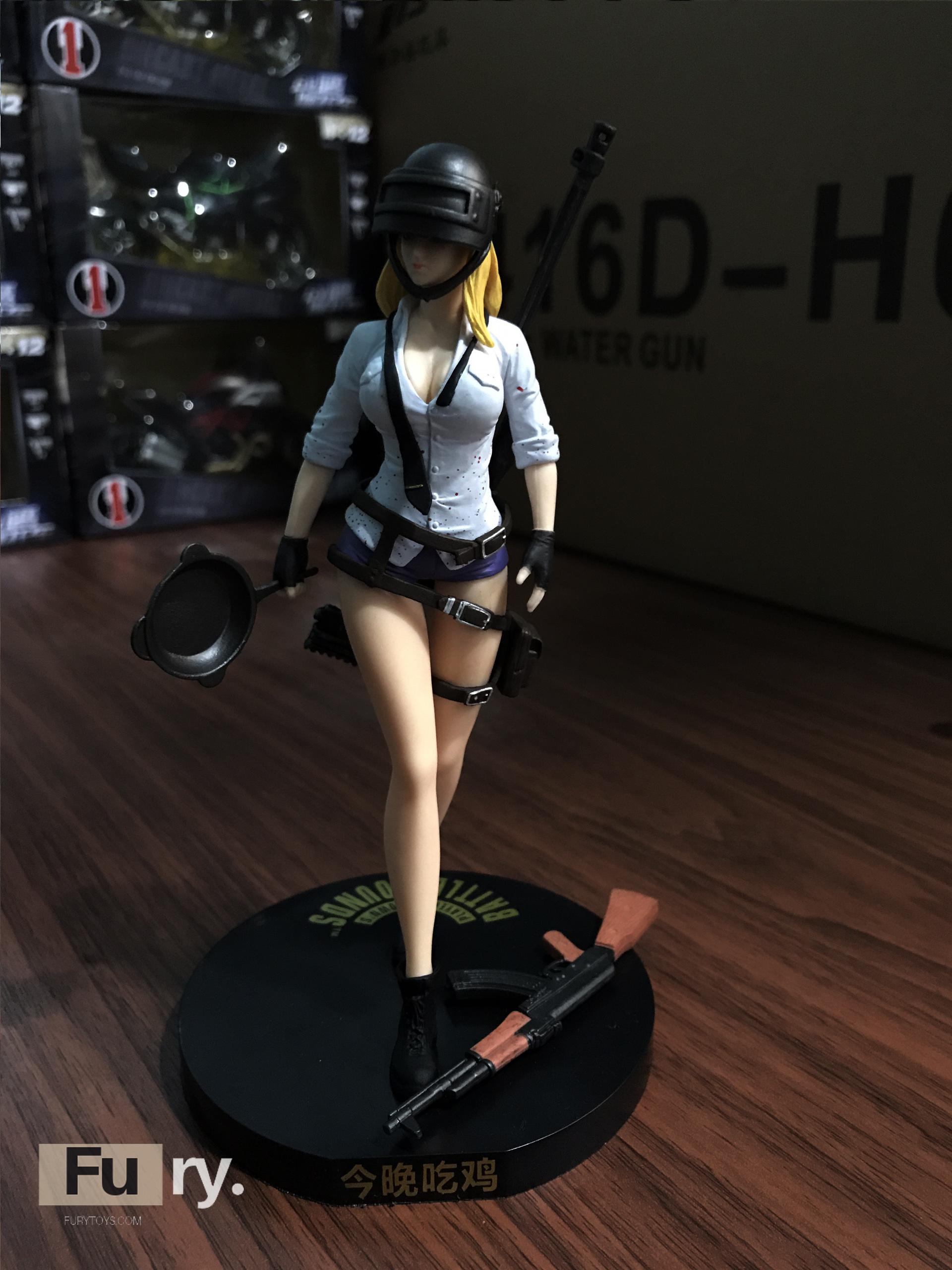 Mô hình nhân vật nữ PUBG - Nhựa PVC cao cấp