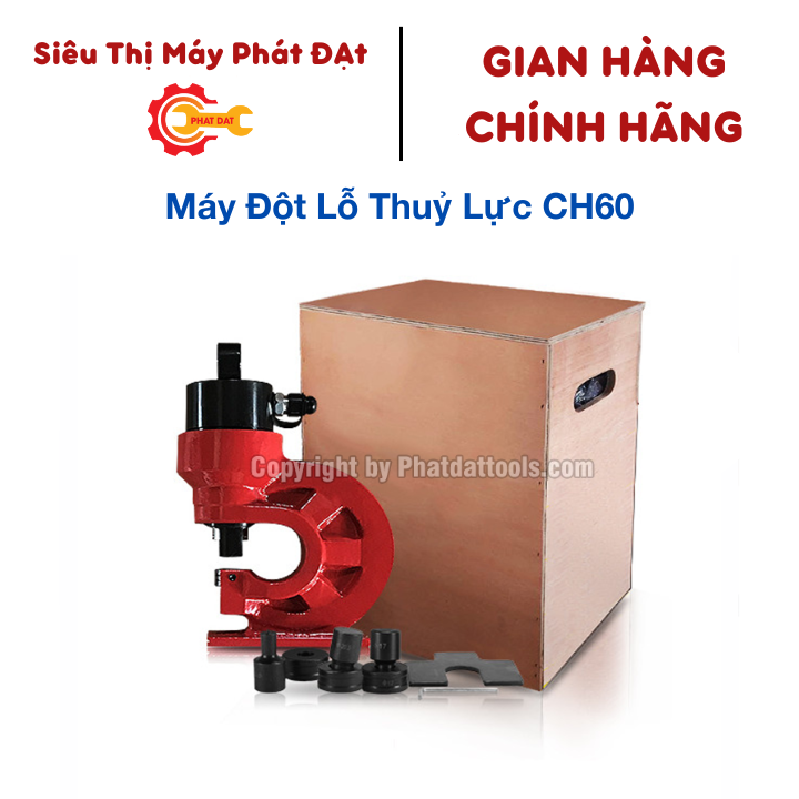 Máy đột lỗ thủy lực ch60