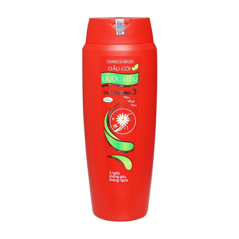 Dầu Gội Dược Liệu Thái Dương 3 Đỏ 200ml chính hãng