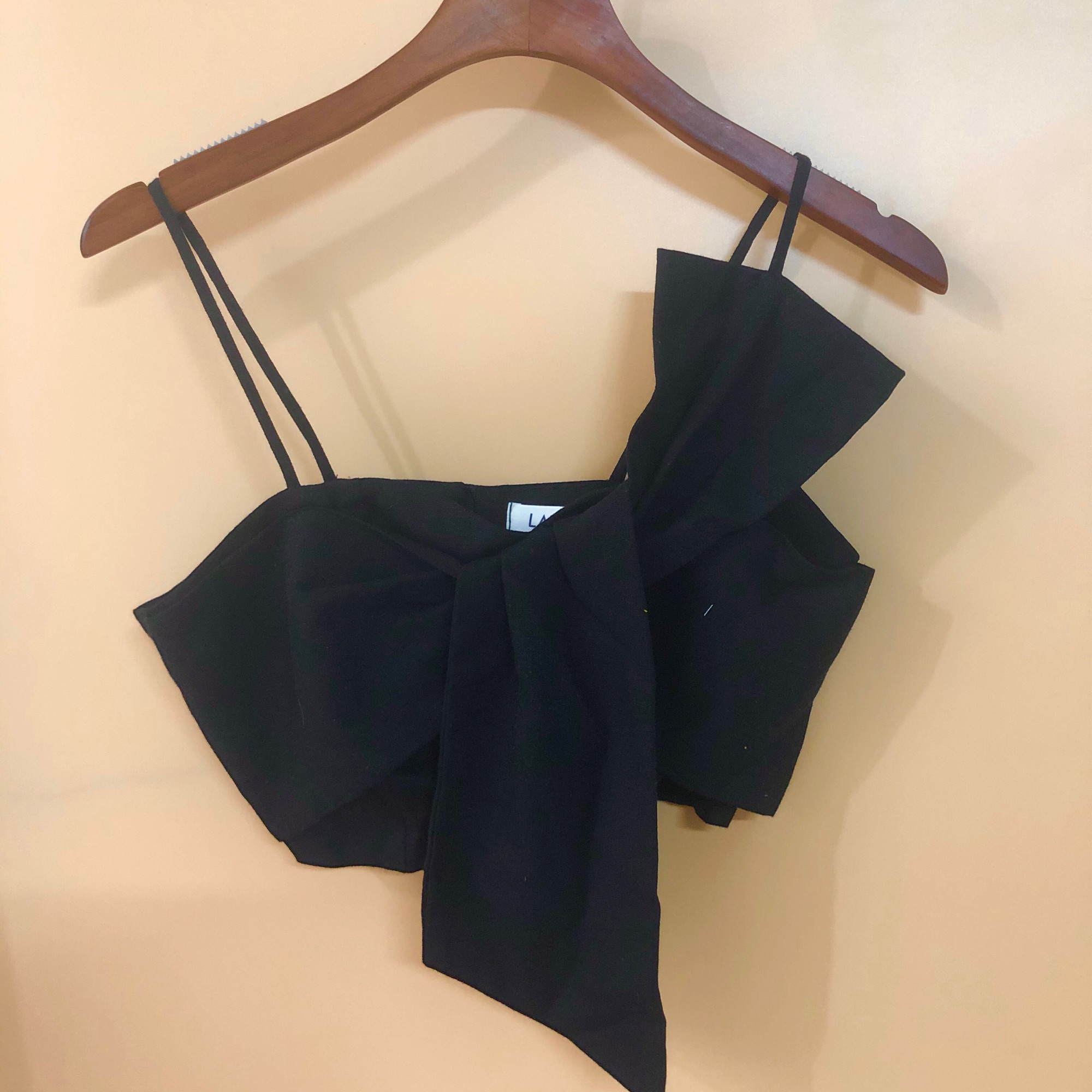 Áo Croptop nơ Linen