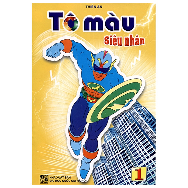 Fahasa - tô màu siêu nhân - tập 1