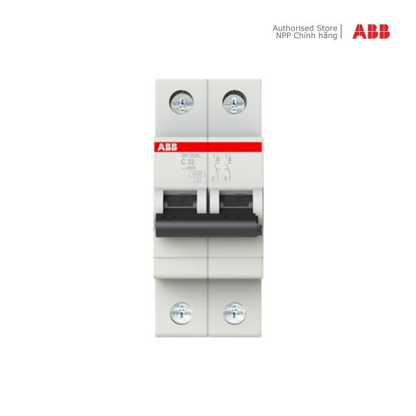 Cầu dao tự động abb mcb 2p 32a 4,5ka