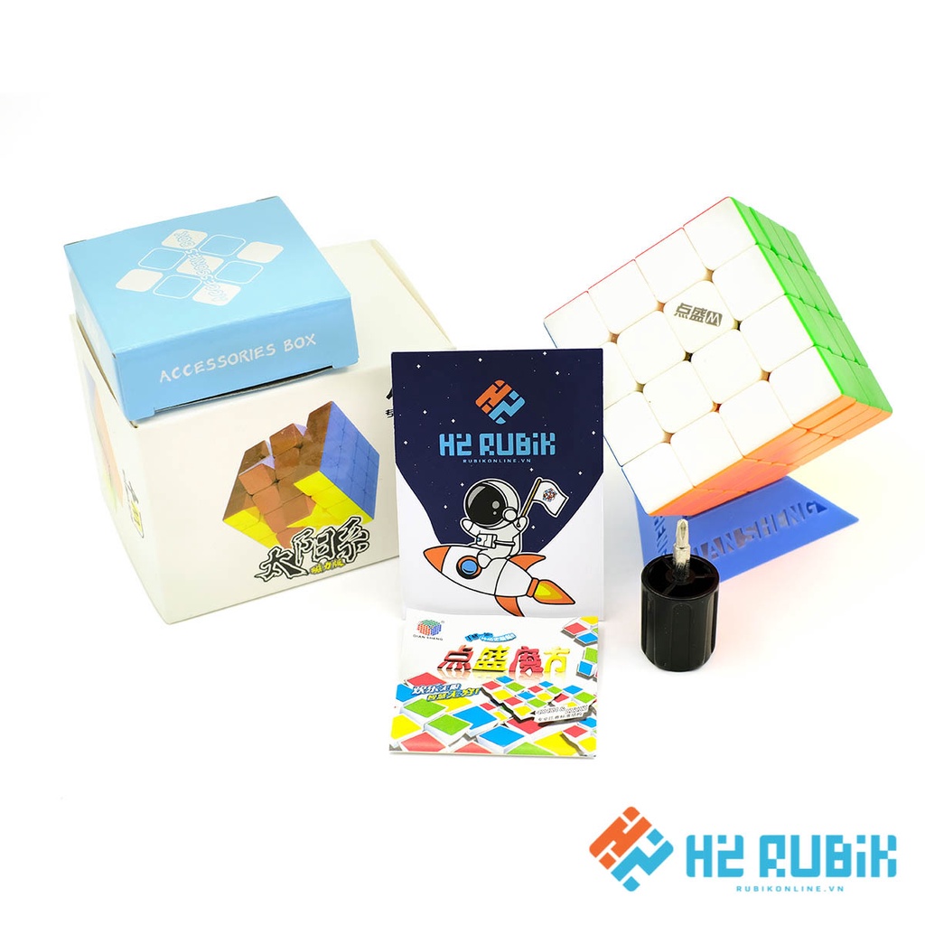 Đồ chơi rubik 4x4 DianSheng 4x4 M có nam châm giá rẻ bền đẹp