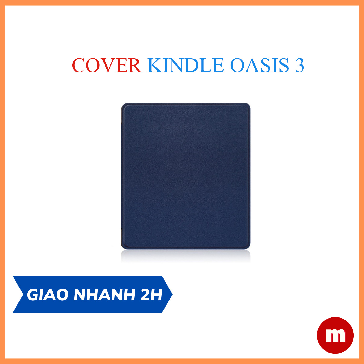 Bao da cover Kindle Oasis 2/3 - vân da, smartcover tự động tắt mở