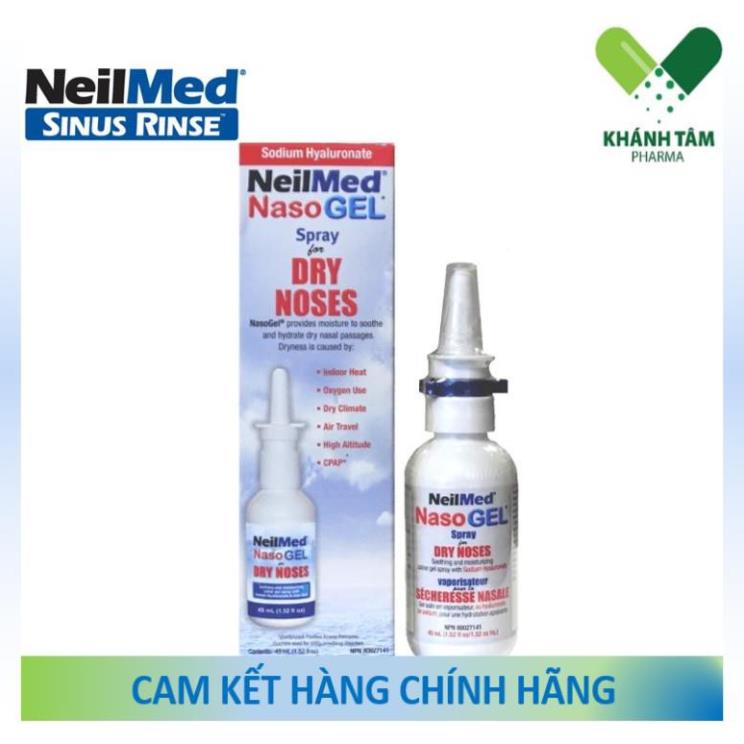 Gel xịt chống khô mũi NeilMed NasoGel Spray _Khánh Tâm