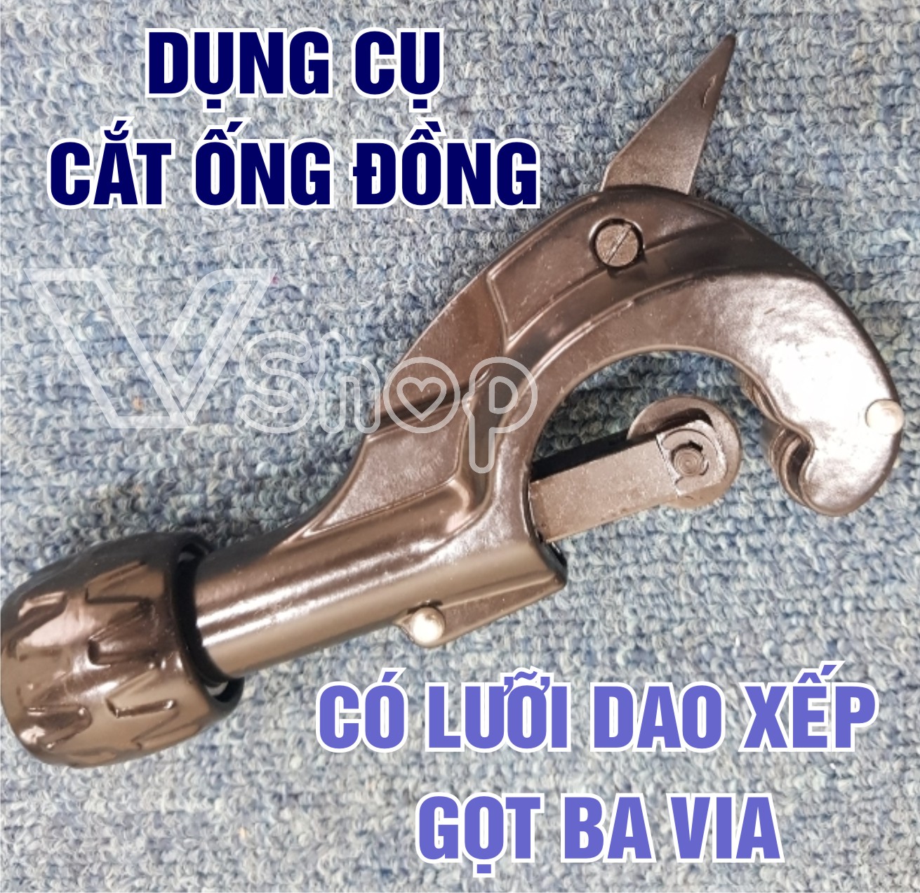 Dụng cụ cắt ống kim loại từ 3mm đến 35mm, có lưỡi, bánh dao dự phòng, lưỡi xếp, gọt ba via, mảnh bám
