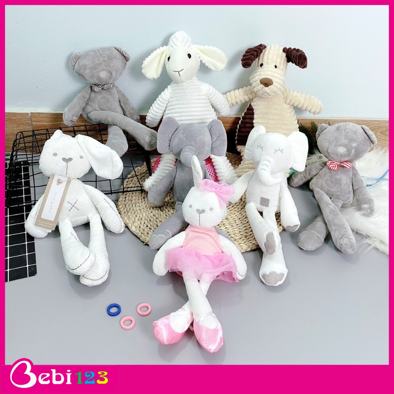 Thú nhồi bông Voi, Chó, Cừu, Gấu, Thỏ cho bé