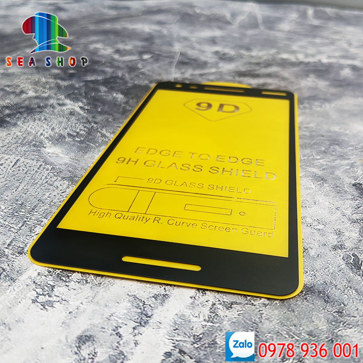Kính cường lực 9D Nokia 7 full màn hình - Trong suốt - Cảm ứng mượt mà