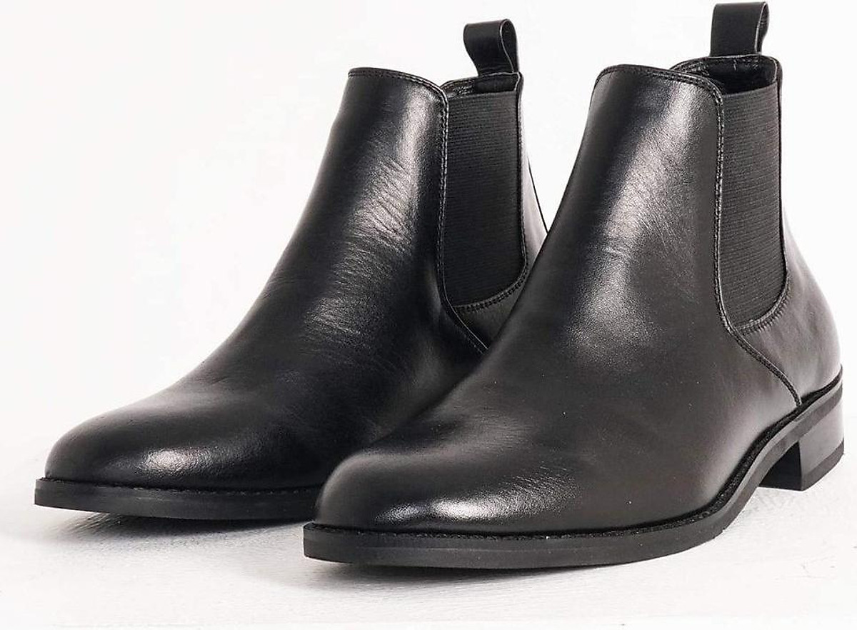 Giày Nam Chelsea Boots Tăng Chiều Cao 7Cm Kín Đáo Không Lộ  Udany - Gcn11