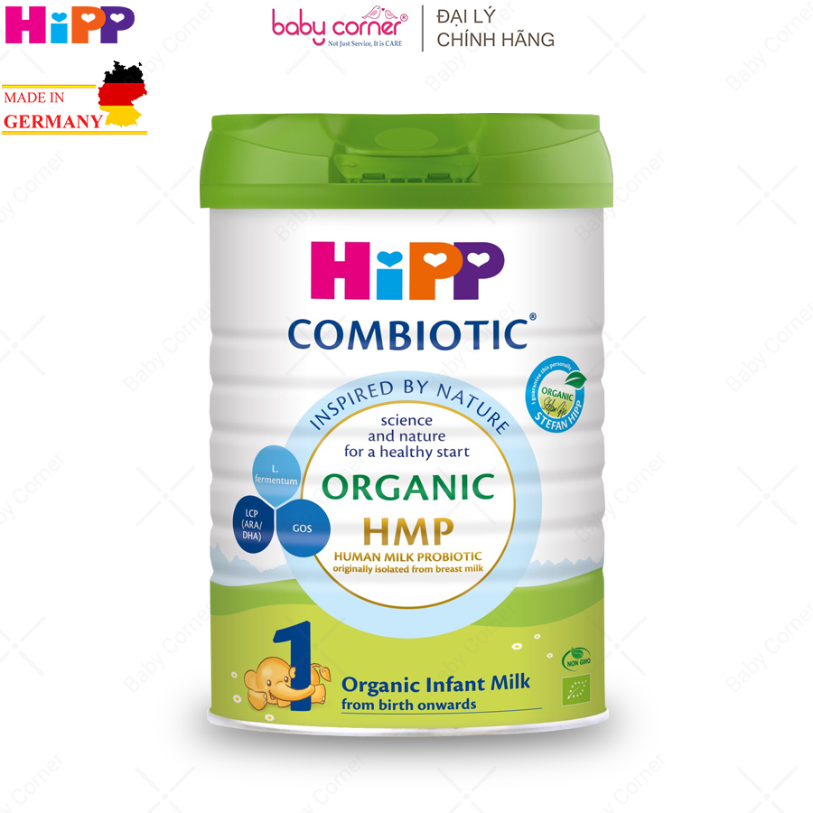 [Expiration Date 2026 - 2027] Hipp Organic Combiotic Cow Milk Powder No. 1,2,3,4 Box 350g/ 800g, Goat Milk Can 400g for Babies - 8