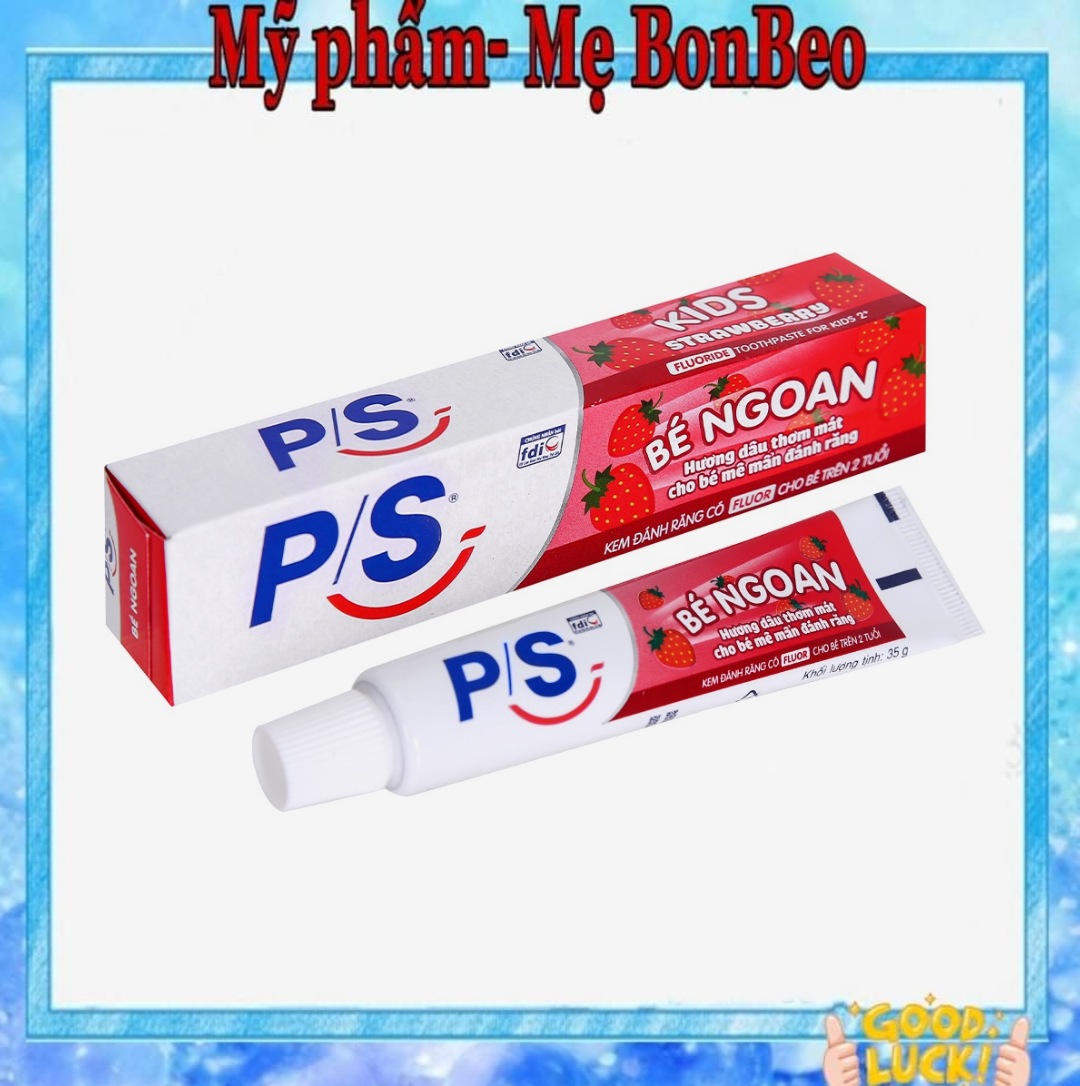 Kem đánh răng p/s bé ngoan hương dâu 35g