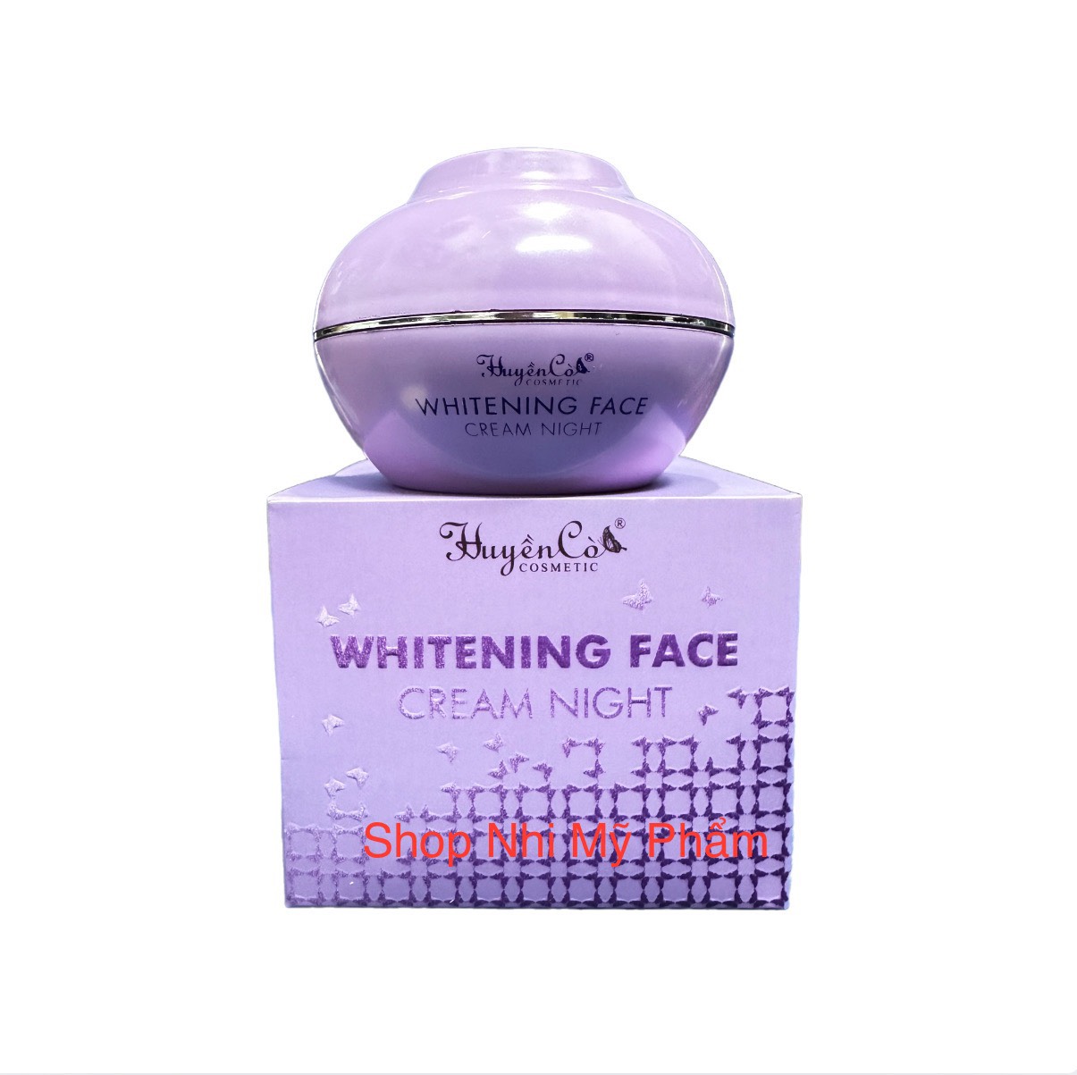 Chính hãng - Kem Face Đêm Huyền Cò Dưỡng Trắng  Ngừa Nhăn Ngừa Lão Hóa Da 30gr