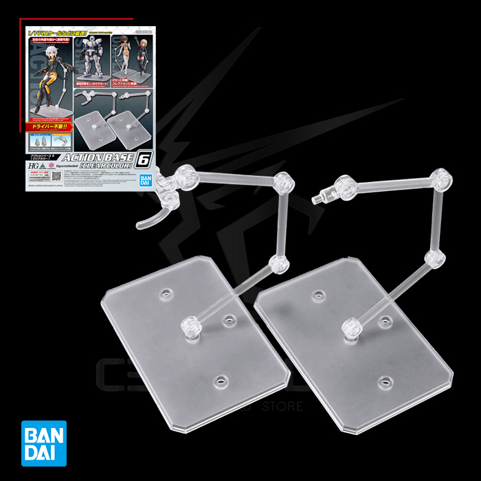 Đế action base 06 bandai 30mm-hg-rg giá đỡ mô hình gundam base