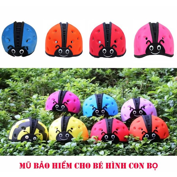 (Đơn 29K Freeship 15K) Mũ Nón Bảo Hiểm An Toàn Cho Bé Tập Đi Tập Bò Hình Con Ong Thudguard - Cho Bé Từ 7 Tháng Đến 4 Tuổi NAM1