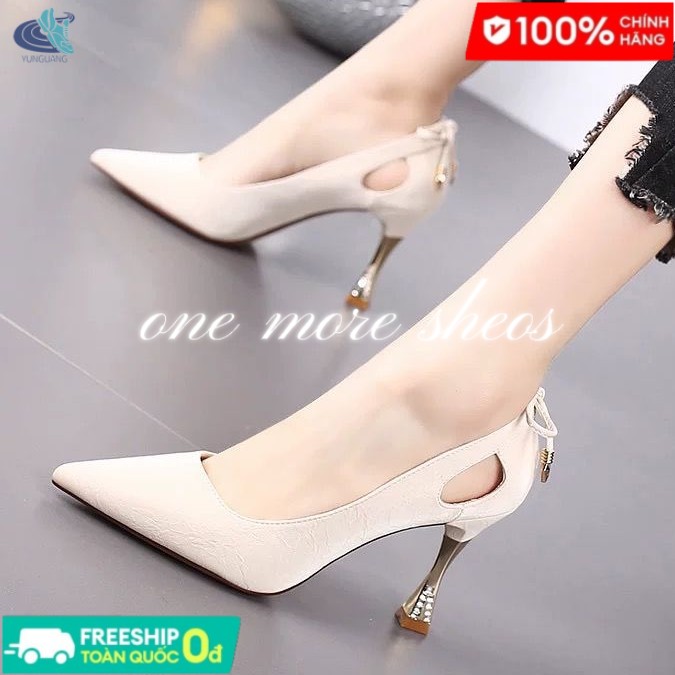 HOT YUNGUANG shoes high-heeled shoes stiletto 2021 new shoes pointed toe