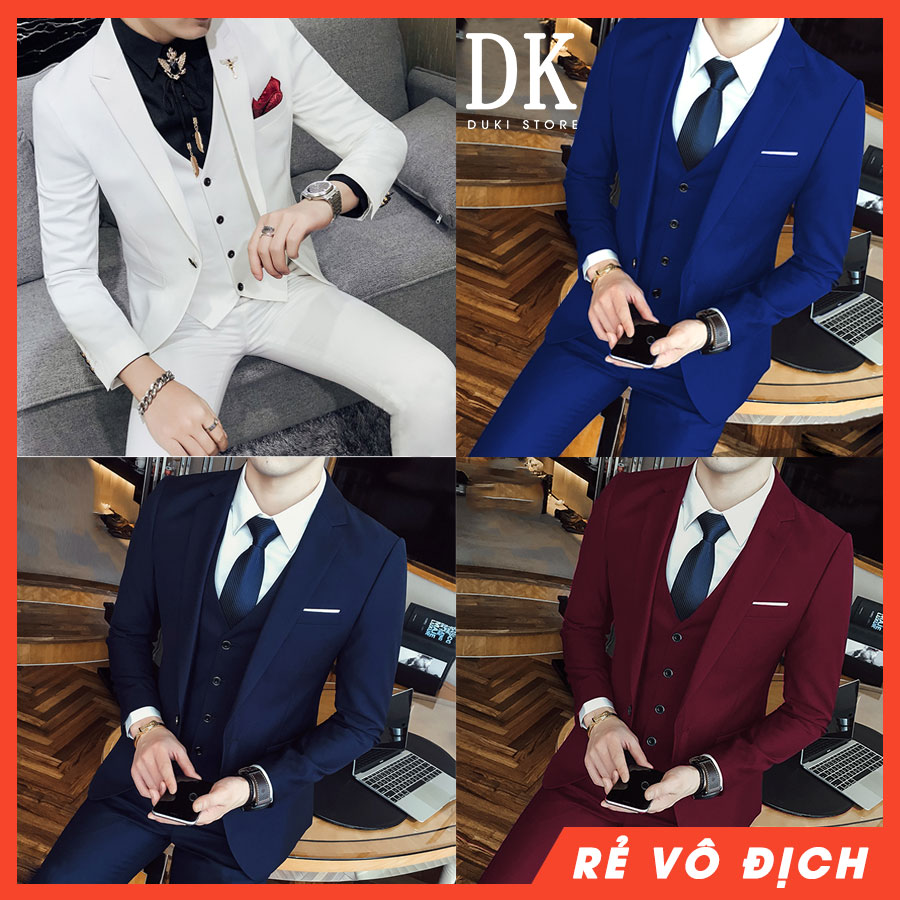 Bộ vest nam Hàn Quốc cao cấp giá tại xưởng - DUKI STORE