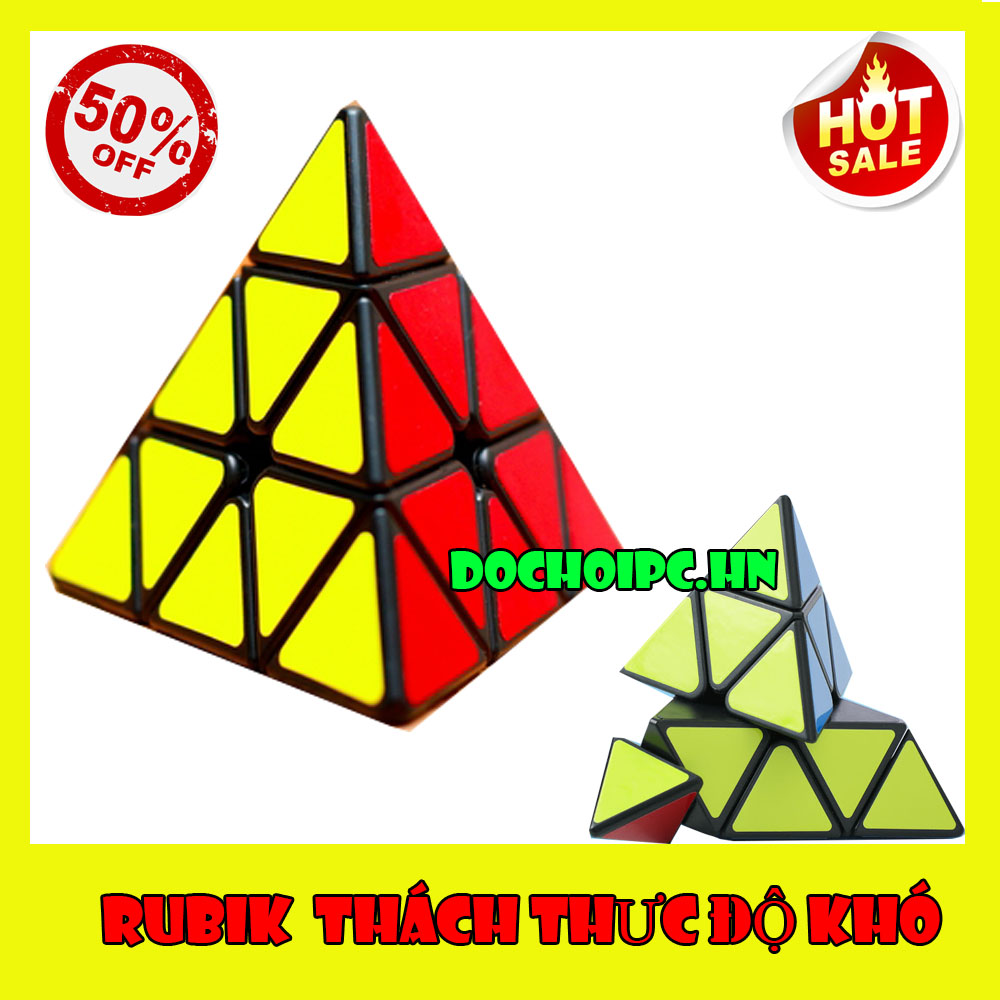 Rubik biến thể tăng độ khó hình kim tự tháp
