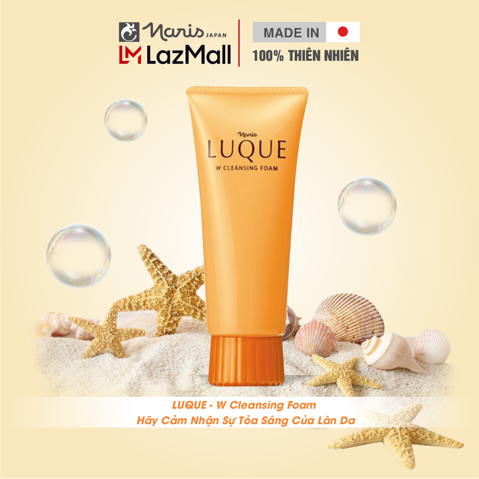 Sữa rửa mặt tẩy trang Naris Luque New 100g