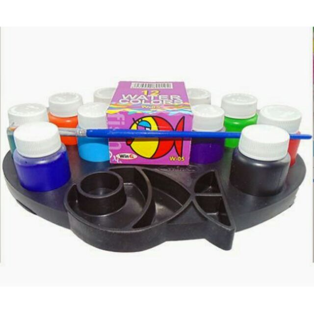 Màu nước con cá w-05 - 12 màu