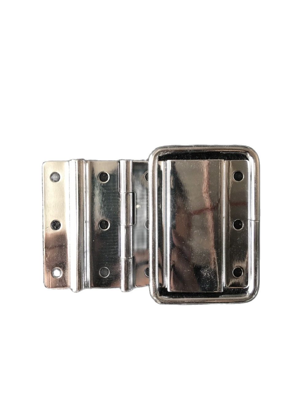 Bản lề đỡ gập inox _ 11x6.5cm sử dụng trong các công trình thiết kế cứa gỗ, tủ thiết bị âm thanh