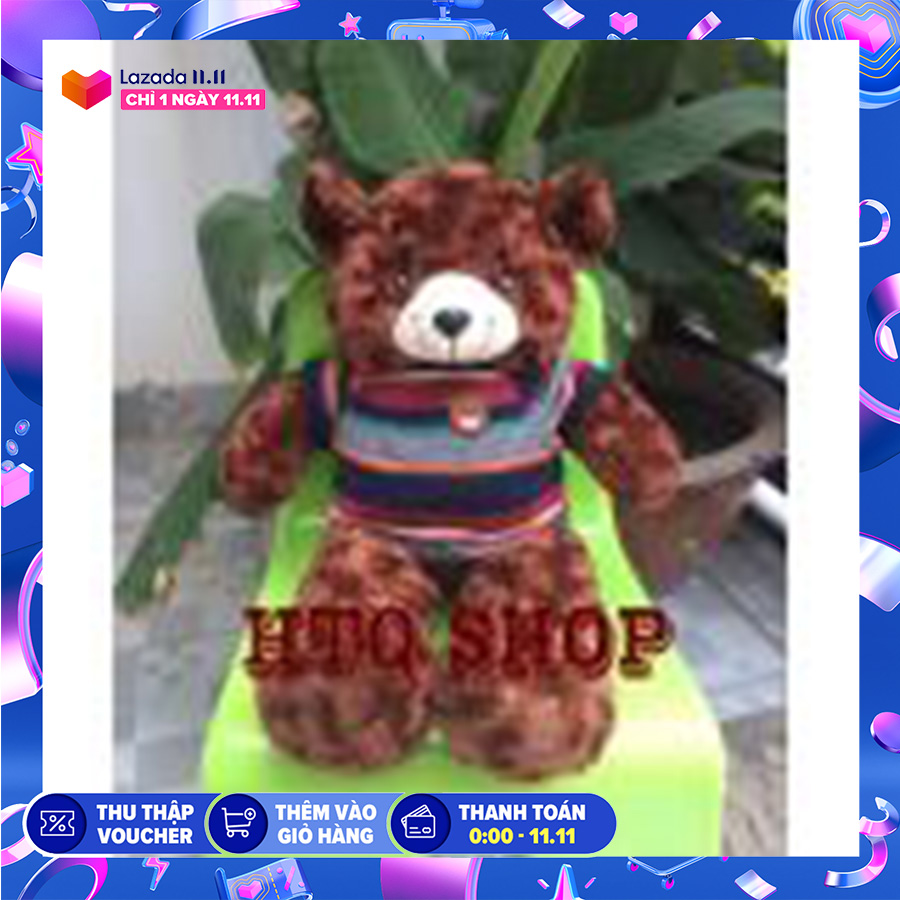 Gấu bông Teddy HTQ 50 cm