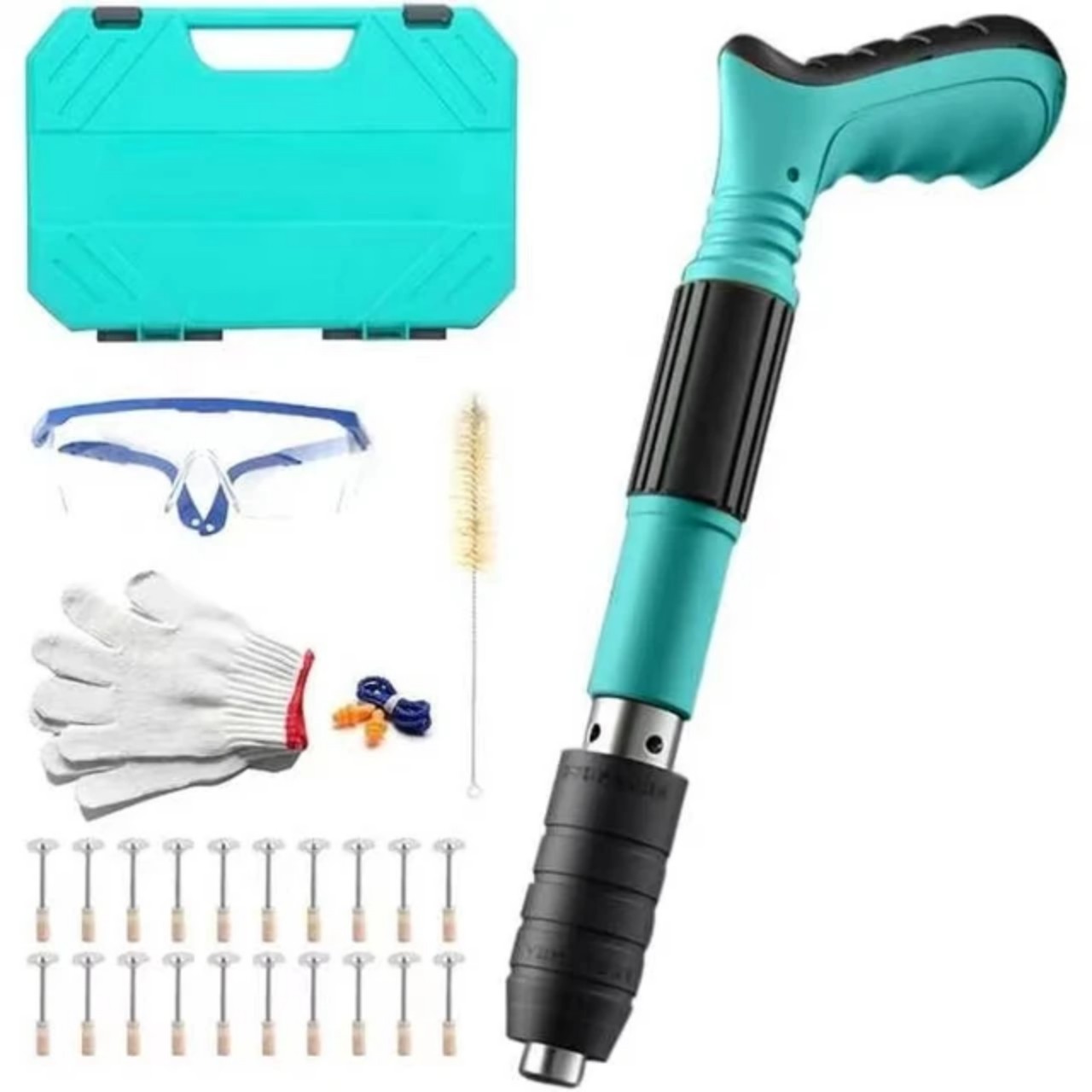 Súng bắn đinh hạt nổ, bắn bê tông Mini - máy bắn đinh bê tông trần thạch cao, tôn, sắt, thép