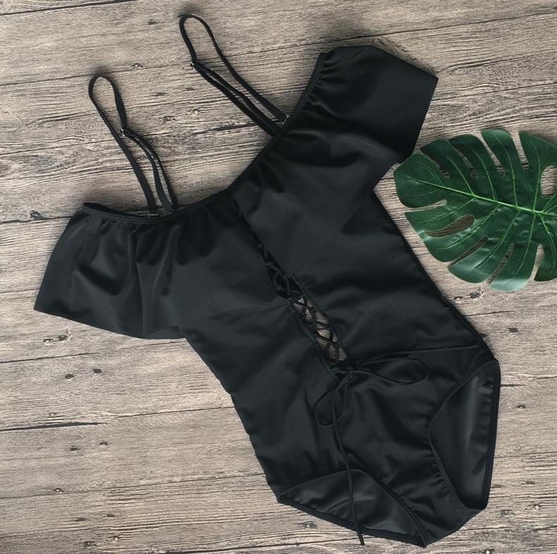 Áo tắm một mảnh cắt eo cao sexy