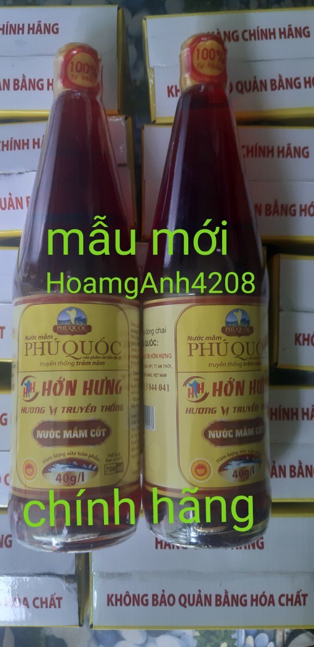 Nước mắm phú quốc - hiệu hớn hưng
