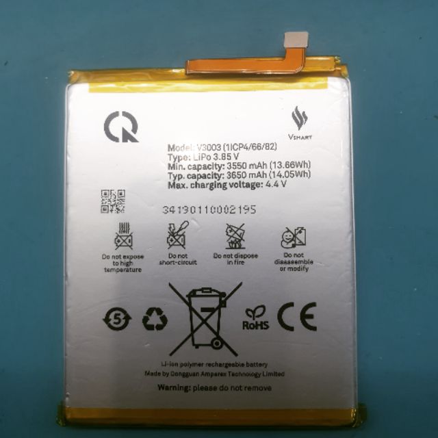 Pin vsmart active 1 plus / v3003 / bl-35bx