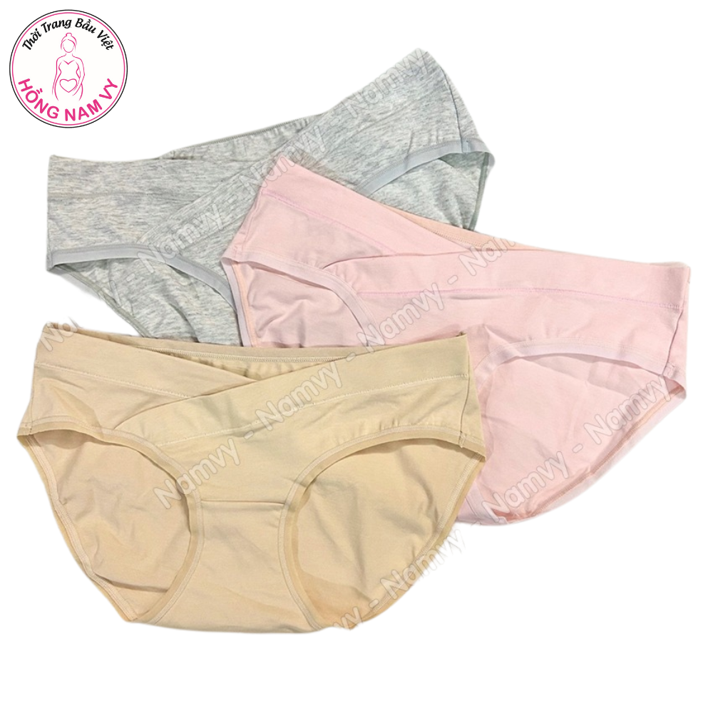 Namvy Cross-Waist Maternity Underwear, Soft and Beautiful Cotton