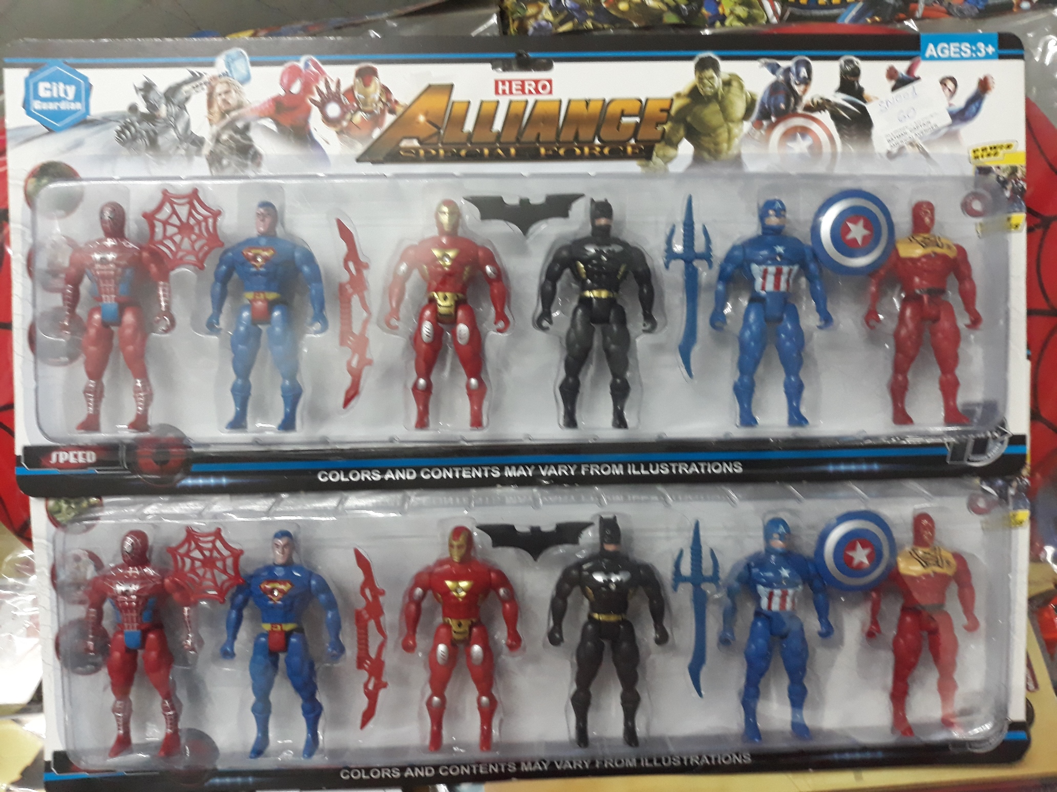 Vĩ siêu nhân 6t alliange + vk avenger sn001