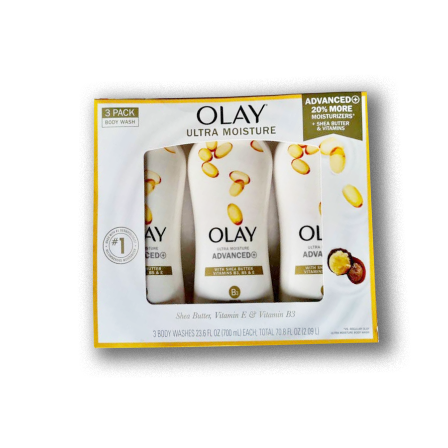 Set 3 Sữa Tắm Dưỡng Thể Olay Ultra Moisture Plus Body Wash 700ml